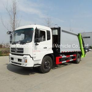 China Manufacturers 14 M3 Waste Collect Dongfeng Rear Loaded Garbage Truck, Refuse Compactor Trucks, Garbage Refuse Compactor, Waste Collect Truck