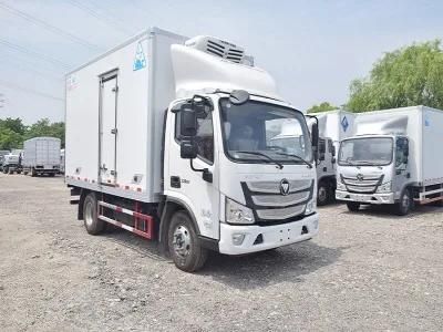 3-5ton Good Quality Ice Cream Milk Transportation Truck Refrigerator Truck