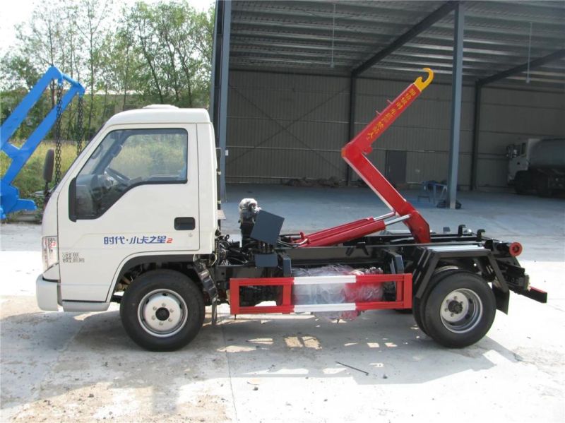 Forland 4X2 3000 Liters Mini Hook Lift Garbage Truck for Sale