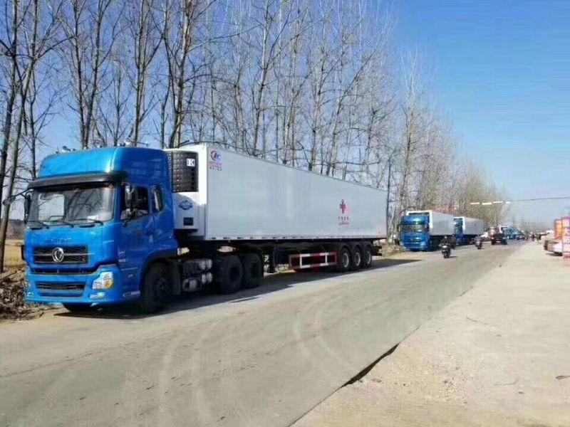 3 Axles Refrigerator Truck Refrigerated Semi-Trailer