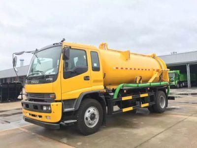 Japanese 4X2 I-Suzu Ftr 10tons 10000L 10000 Litres Cleaning Sewer Jetting Truck