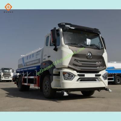 New Sinotruk HOWO 6X4 20cbm Left Hand 371HP Water Truck/Sprinkler Truck LHD Euro2 Euro1 Euro3