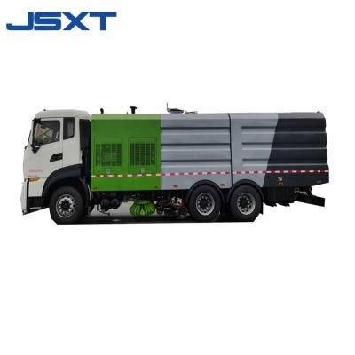 4*2 Dongfeng Sanitation Vehicle Road Cleaning Truck Street Sweeper Truck