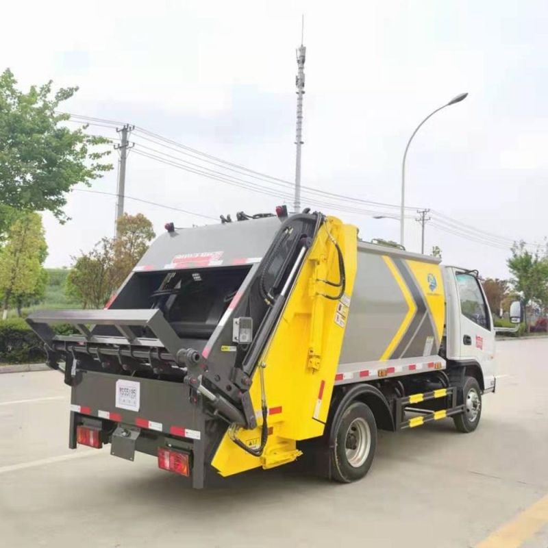 Kmc 3 Cbm Garbage Truck Compactor for Sale Mimi Garbage Compactor Truck