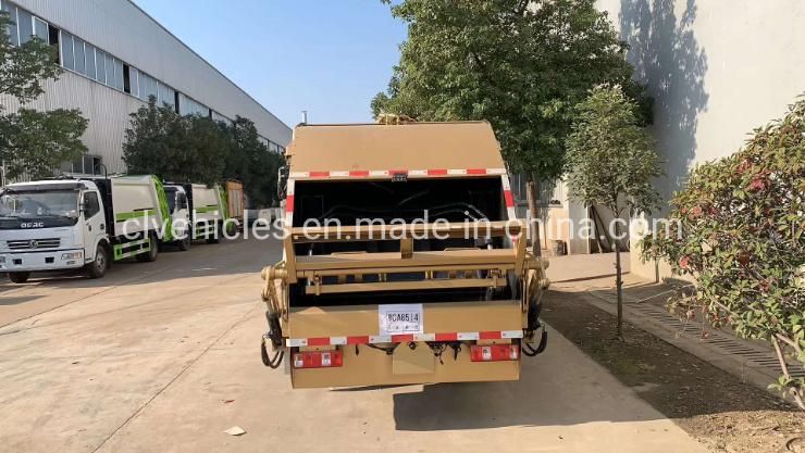 FAW 4000L Refuse Collection Vehicle Waste Garbage Compactor Truck