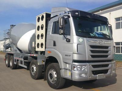 CNG Engine Truck Chassis Cement Agitator/ CNG Concrete Mixer Truck