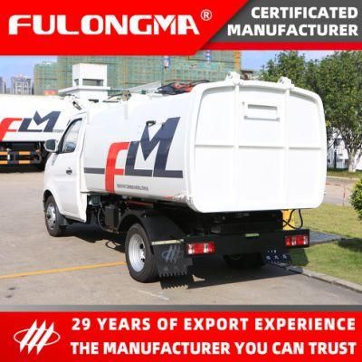 Fulongma Mini Side Load Refuse Vehicle for Garbage Collection