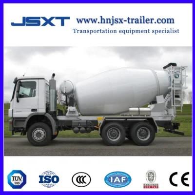 Jushixin China Brand 10 M3 Concrete Mixer Truck/Machine/Macinery/Equipment