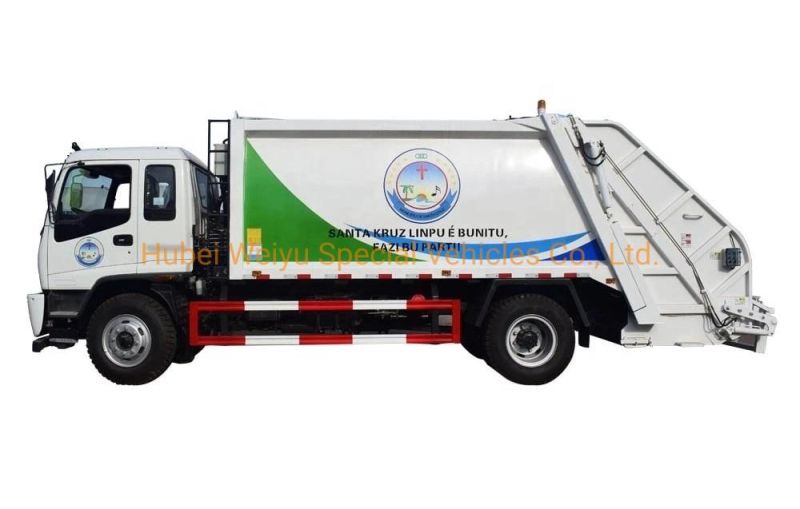 Factory Price Janpanese Brand 4*2 8cbm-12cbm Compactor Garbage Truck Trush Collection Tansport Truck