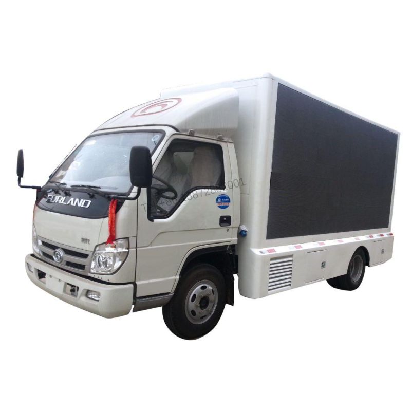 Good Quality 24V Mini Small Mobile Digital Advertising Truck with Lifting Display Screen