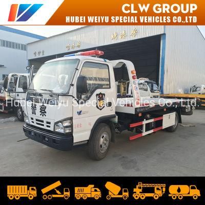 4ton Breakdown Car Flatbed Wheel Lift Tow Wrecker Truck