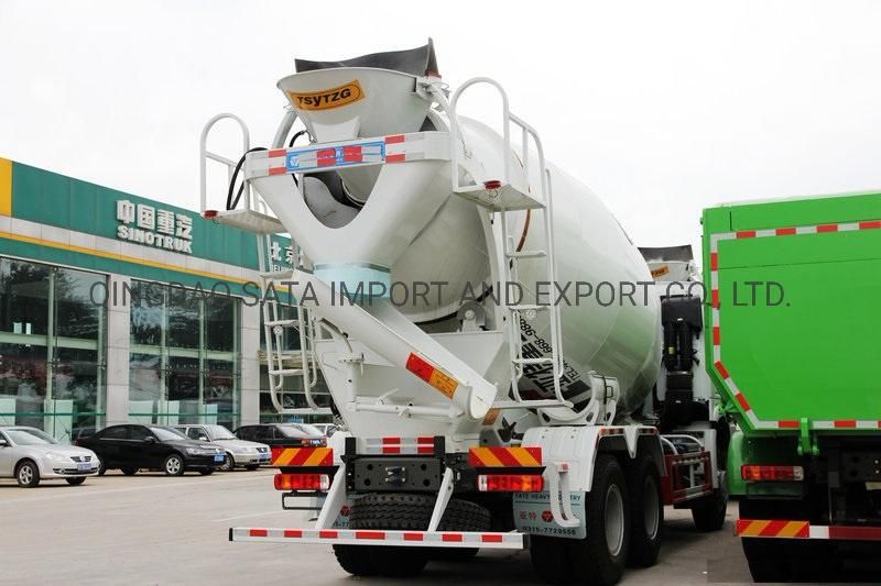 HOWO Concrete Mixer Trucks Cement Concrete Mixing Tank Truck
