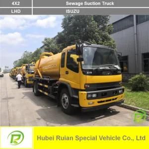 Isuzu Ftr 10000L Sewage Suction Truck