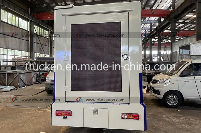 Foton Pickup Stage Truck Outdoor Indoor P6 P4 P5 LED Screen 4X2 Mobile LED Advertisement Truck LED Advertising Truck