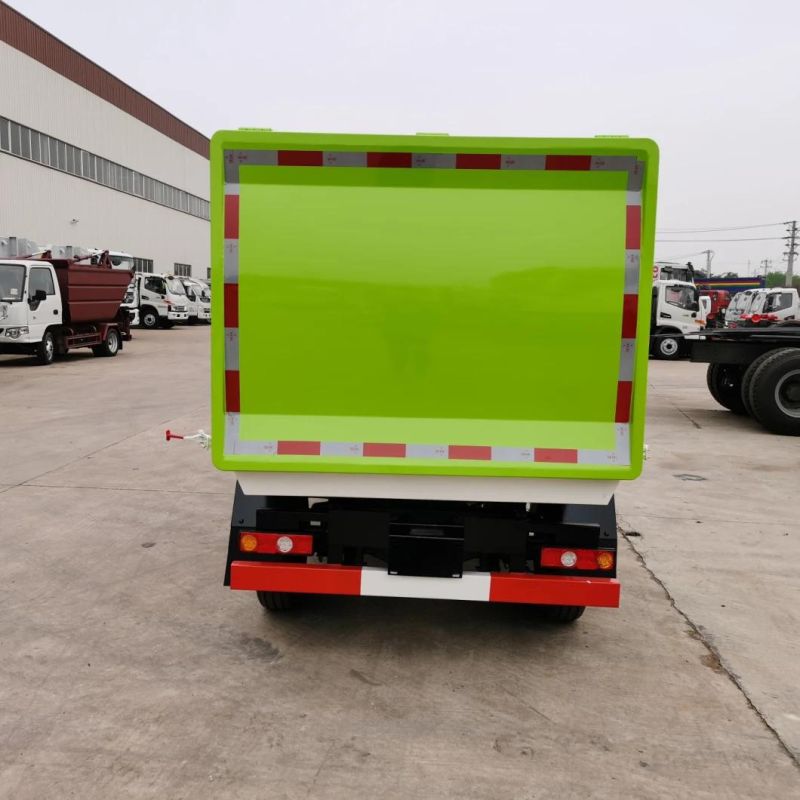 Dongfeng Side Loaders Garbage Truck Hydraulic Lifter Garbage Truck