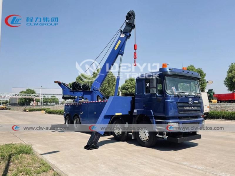 Shacman F3000 8X4 420HP Rhd Boom Rotator 30tons Tractor Trailer Bus Towing Road Recovery Rescue Wrecker Tow Truck