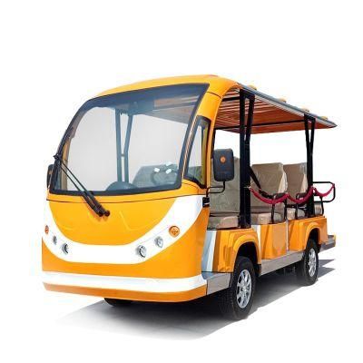 Safety Durable Sightseeing Bus Battery Powered Sight Seeing Car