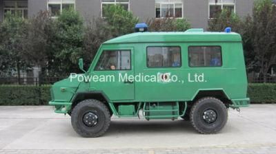 4WD Rhd Box Type Emergency Rescue Ambulance