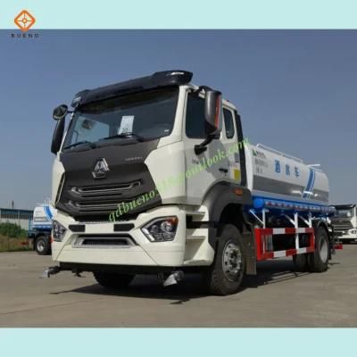 New Sinotruk HOWO A7 6X4 10 Wheels Euro2 Euro3 Euro4 LHD Left Hand Driving Type Water Tank Truck 10 Wheeler Sprinkler