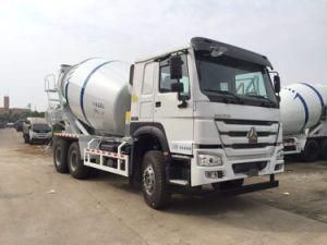 HOWO 6*4 336HP Meters Drum Concrete Mixer Truck Weight