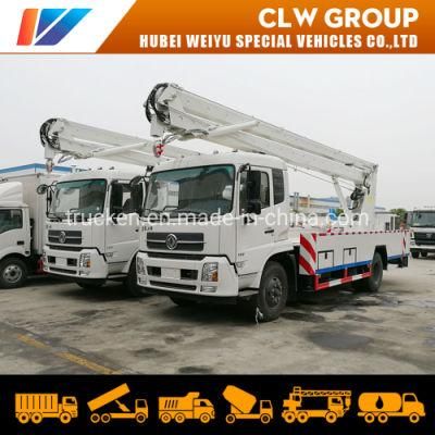 Bridge Maintenance Reqairing High Altitude Operation Truck 20meter Sky Lift Telescopic Boom Aerial Manlift Bucket Truck