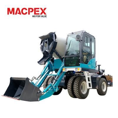 Self Propelled Concrete Mixing Truck with 1.0/1.2/1.5/1.8/2.0/2.5/3.5/4.0 M3 Volume