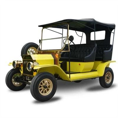 Graceful 4 Seater Buggy Car 48V Electric Classic Car with Door