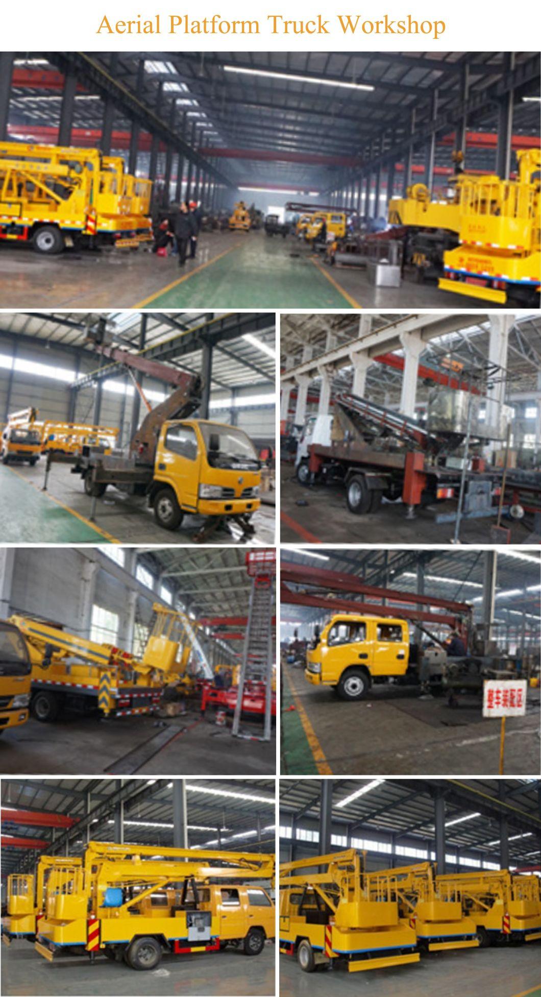 24m High Altitude Operation Aerial Platform Truck in 24metes Bucket Manlift Truck with Bucket Insulation Overhead Working