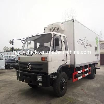 Factory Supply Dongfeng 6 Wheelers 4X2 Refrigerated Truck for Fresh Meat and Food