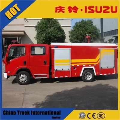 Isuzu Nqr 700p 4*2 189HP Fire Tank Truck