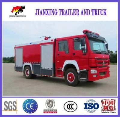 Fire Fighting Truck Water Foam Powder Tank Fire Engine Truck Fire Ladder Truck Factory Directly Sale Price