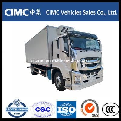 China Isuzu Giga Insualtion Cold Room Thermo King Refrigeration Van 6uz1