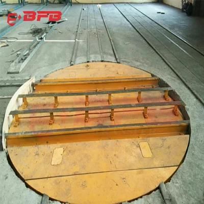 High Quality Electric Turn Rotation Turntable Plate with Rails