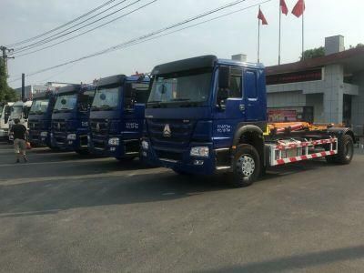 Sinotruk HOWO 4X2 Hook Arm Garbage Truck