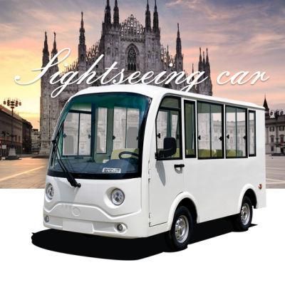 Violet Rose Red Wuhuanlong 5180*1510*2050 Jiangsu Electric Car Sightseeing Bus