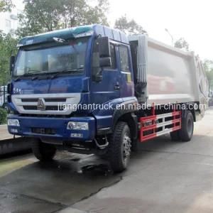 Sinotruk 12 Cubic Meters Garbage Truck Compactor Body