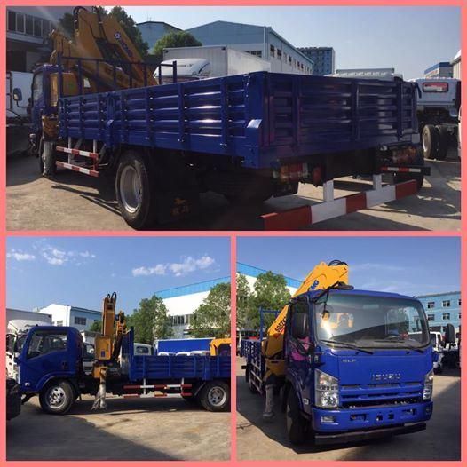 Japanese 4X2 Mini Crane Truck Mounted Crane Truck