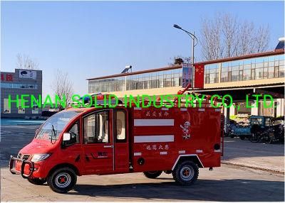 Water Tank Fire Truck Small Fire Engine Truck Fire Fighting Water Pump Truck