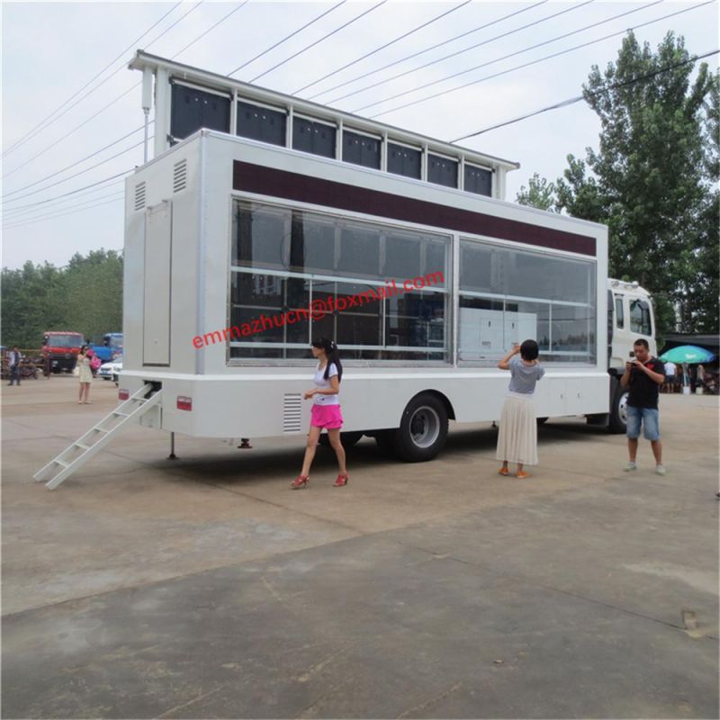 JAC 4X2 Mobile LED Display Box Truck with Multi-Media System