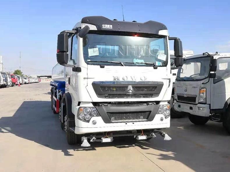 HOWO 15000L Water Tanker Delivery Truck with Euro 2 Emission