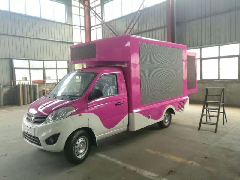 Foton Forland Mobile Full Color Screen LED Advertising Truck