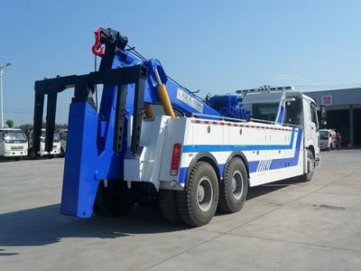 6X4 Heavy Duty Intergrated Tow Crane Wrecker Truck