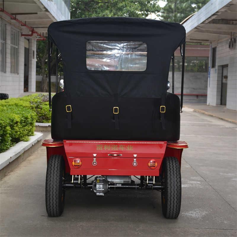 Shuttle Electric Car Battery Powered Tourist Sightseeing Antique Classic Old Vintage Car