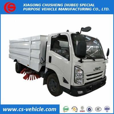 Jmc City Street Road Vacuum Sweeper Truck with 1.5m3 Water and 4m3 Dust Tank Capacity