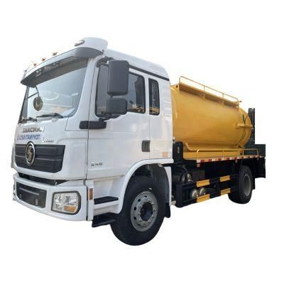 Shanqi Shacman 4X2 10m3 12m3 8tons Vacuum Cleaner Truck