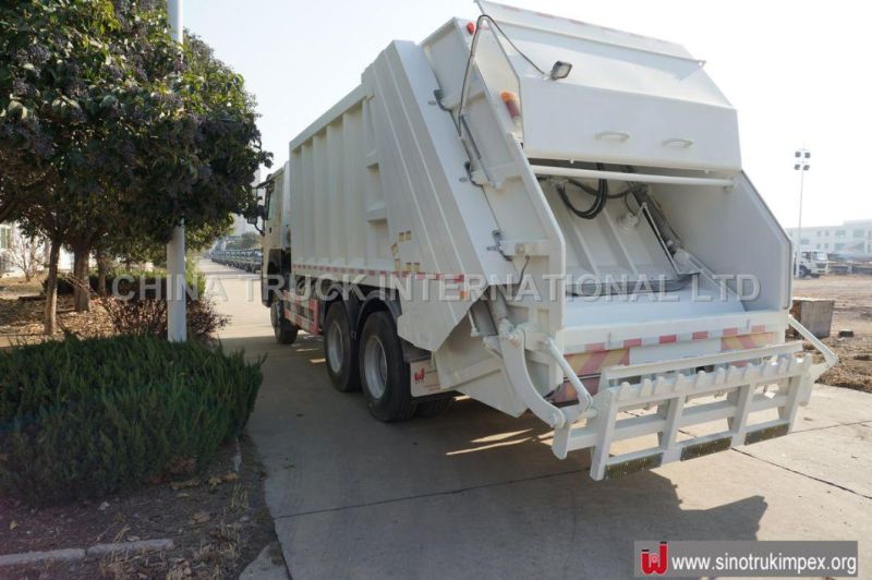 Sino HOWO 6X4 12-18m3 Garbage Compress Truck
