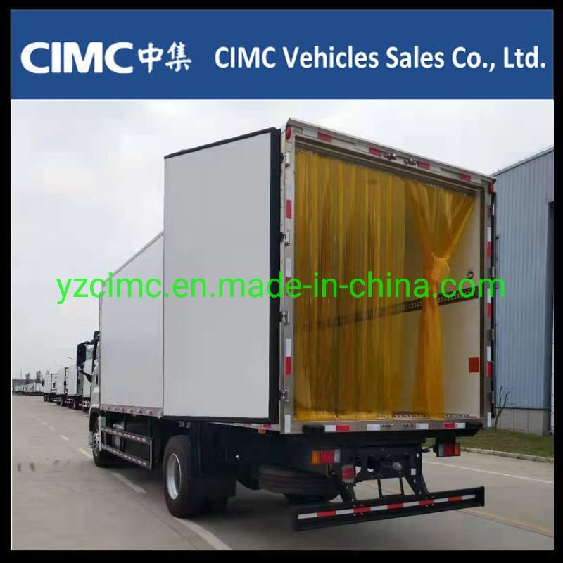 China Isuzu Giga Insualtion Cold Room Thermo King Refrigeration Van 6uz1