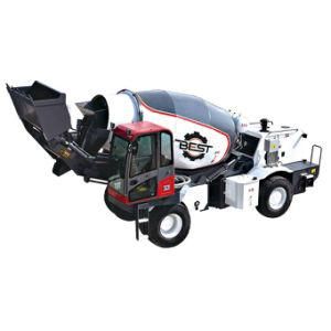 Bst7500 5.0cbm Chinese Self Loading Concrete Mixer Truck