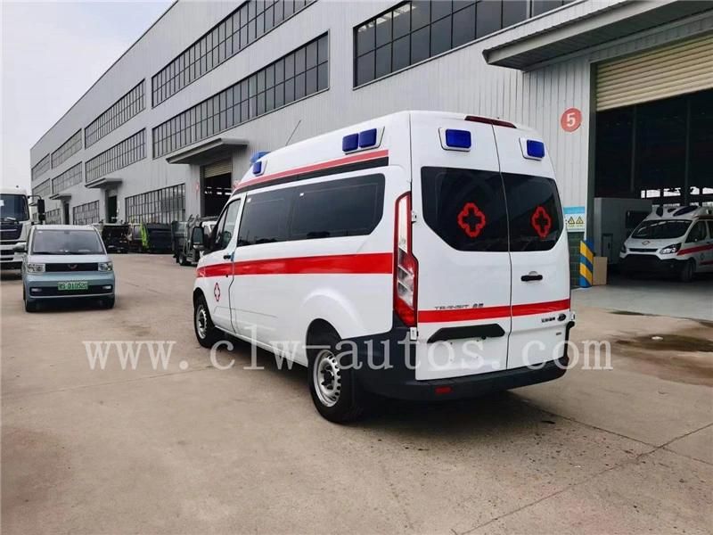 Ford Transit 4X2 V362 Mobile Negative Pressure Isolation Ambulance Car for Sale