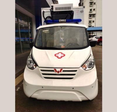 China Popular Wuling High-End Ambulance Negative Pressure Emergency Car with Beautiful Design